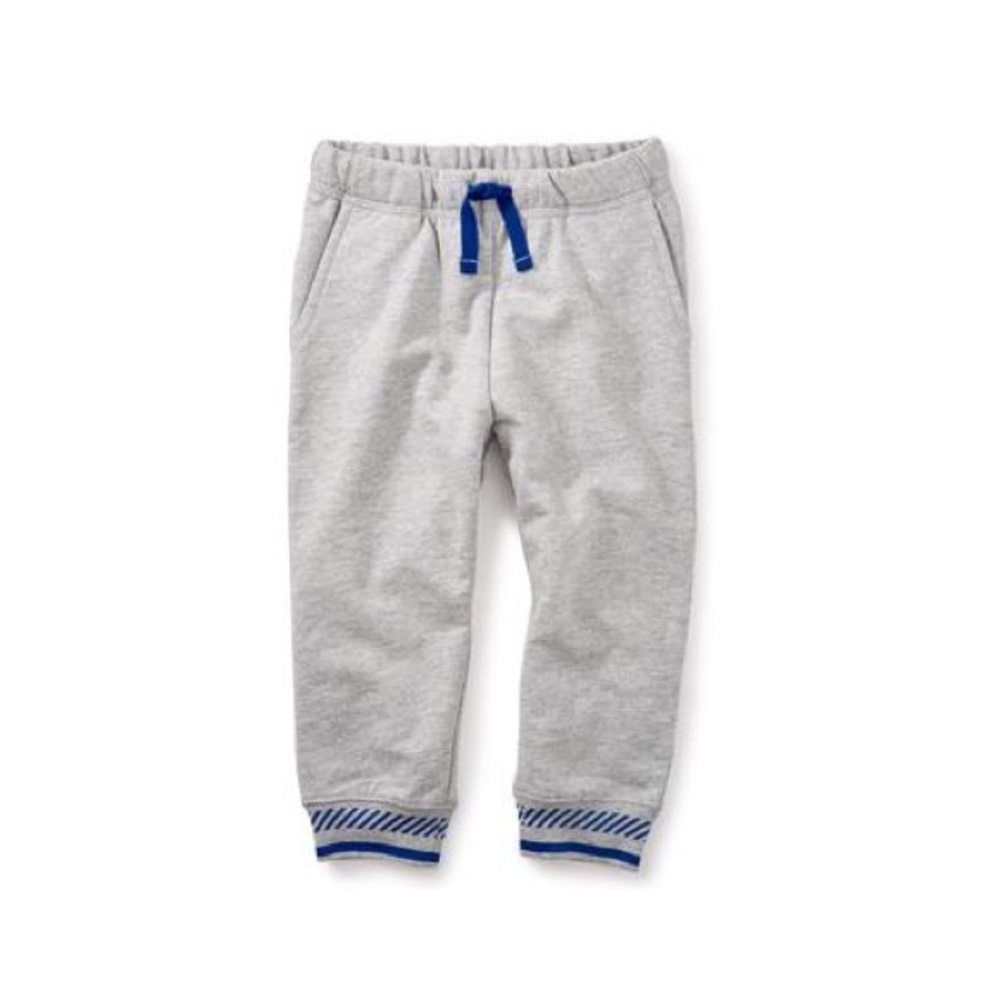 NWT Tea Collection Baby Joggers Heather Grey